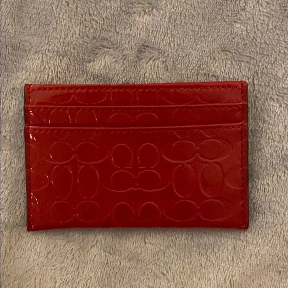 Coach Wallet Red
